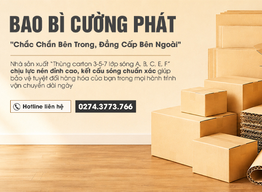CÔNG TY TNHH BAO BÌ CƯỜNG PHÁT